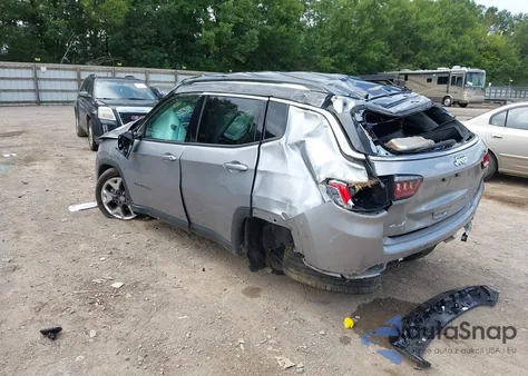 2021 Jeep Compass Limited 4X4 из США, поврежденный, VIN 3C4NJDCB1MT583386